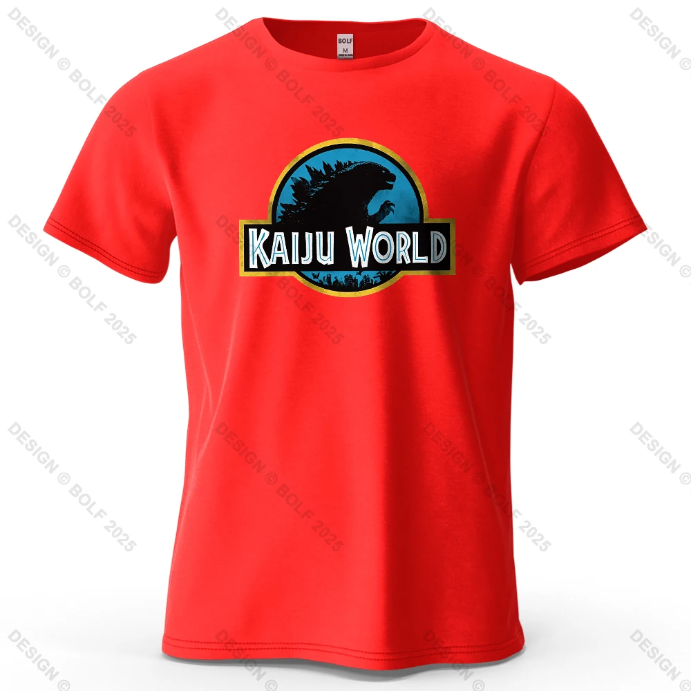 Kaiju World Monster Adventure Oversized Graphic T-Shirt – 100% Cotton Streetwear