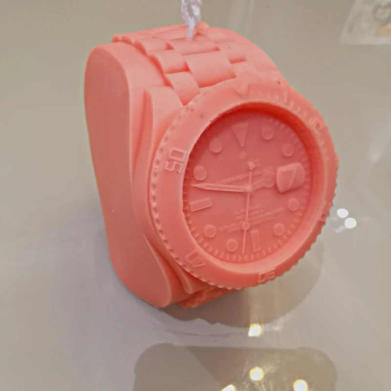 

Silicone Candle Mold for DIY Resin Crafts, Casting Epoxy Candle Mould, Luxury Watch Plaster, Fashion, New Design