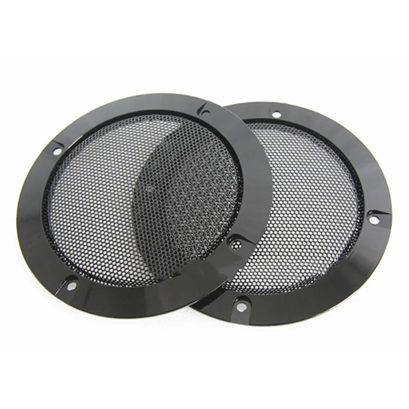 2Pcs 4 Inch Speaker Speaker Grille Face Shield Replaceable Round Protection Grille