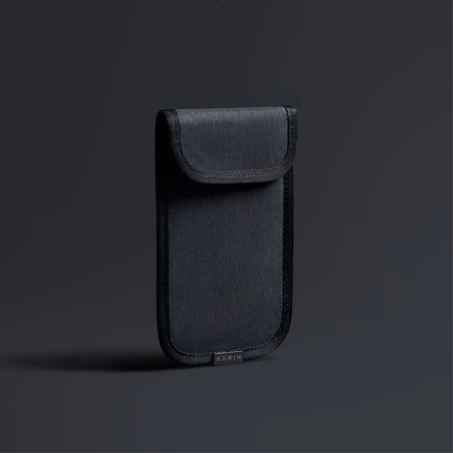 Чехол для телефона с RFID-меткой от Kingsons Korin Designs для мужчин и женщин, для деловых поездок, черный