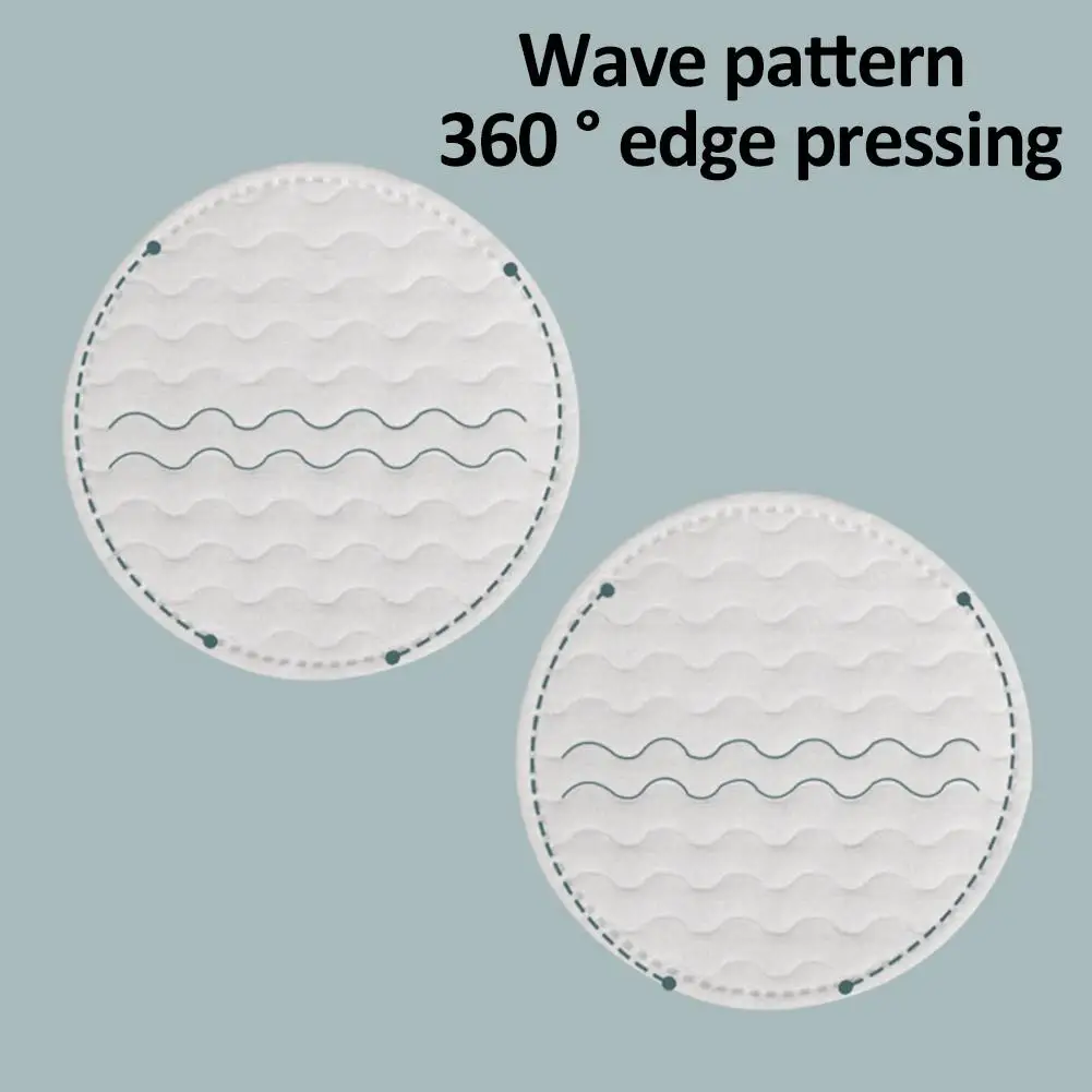 100PCS Premium Soft Cotton Makeup Remover Pads - Double-Sided & Breathable for Gentle Facial and Nail Care
