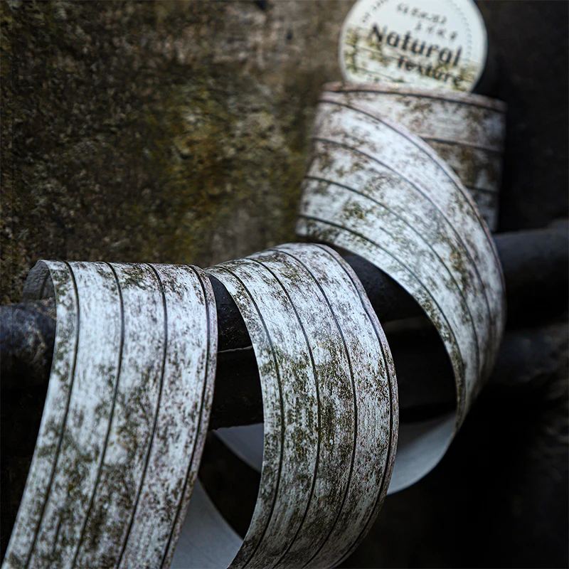 6-style 40mm * 200cm/roll Natural Traces Series Brick Wall Texture Landscape Washi Tape Decorative Stickers DIY Scrapbook 6