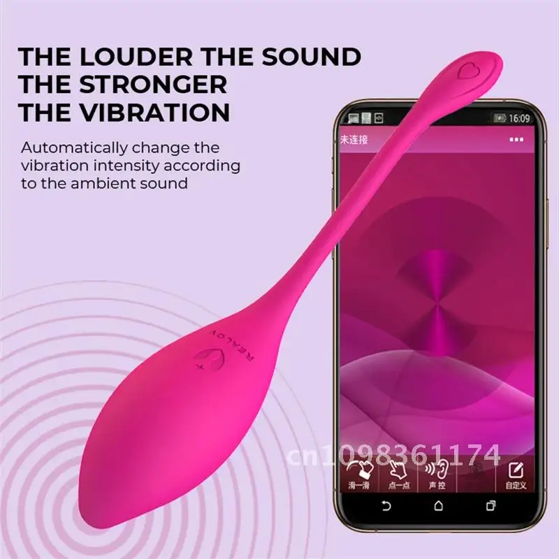 Frequency Phone APP Wireless Control 10 Smart Vibrate Bullet Kegel Ball Magic Sex Vibrator G-spot Flamingo Toy Jump Egg Massager