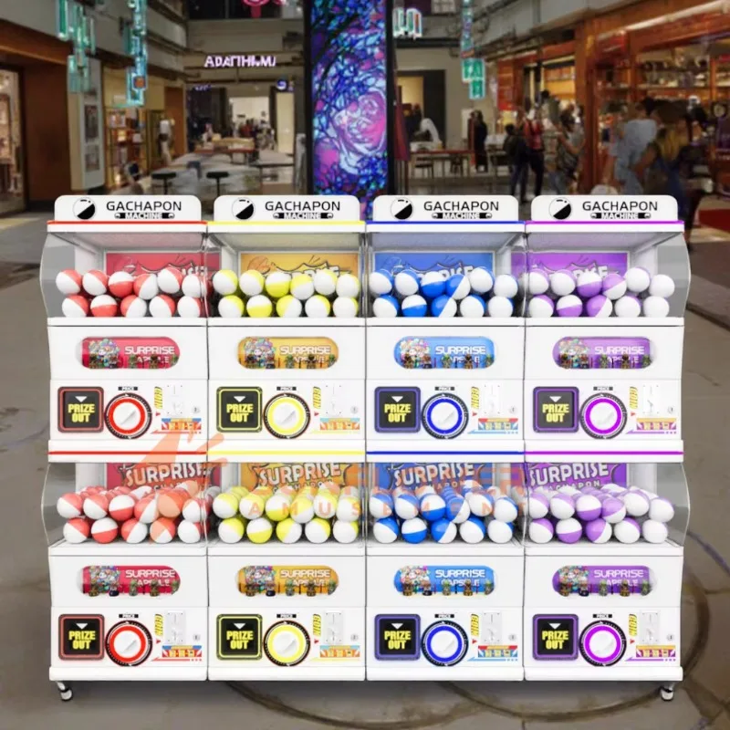 Coin Operated Arcade Gacha Gachapon Machine Large Toy Vending Machine Toys Ball Gashapon Toy Vending Machine