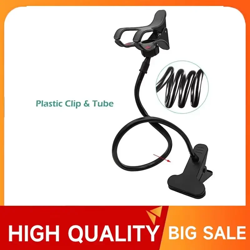 TBC Clip Mobile Phone Holder Portable Flexible Lazy Bed Stand Bracket
