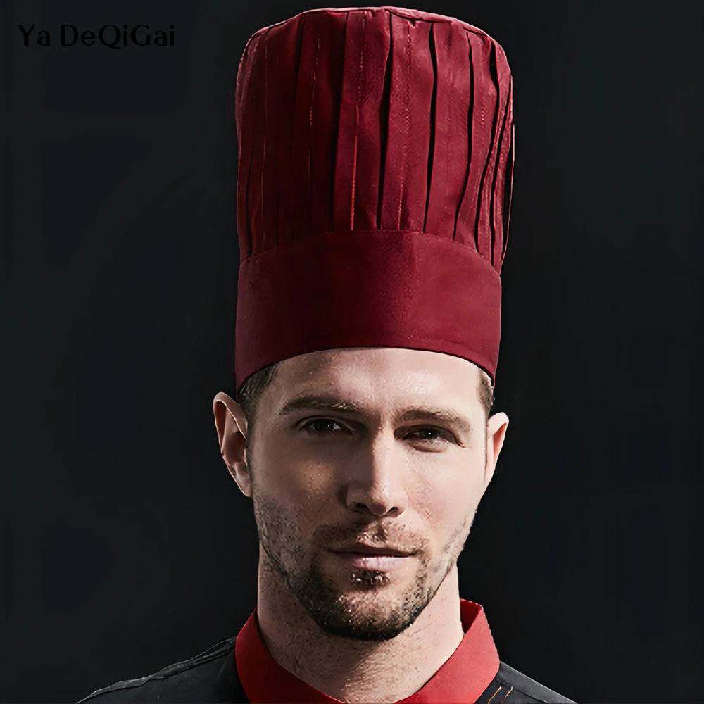 

Cooking Chef Restaurant Kitchen Cook Hotel Cafes Waiter Cap BBQ Mushroom Caps Catering Work Hat Services Accessories