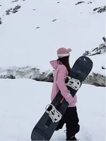 Fashion Pink Ski Hoodie Men Women Oversize Windproof Waterproof Snow Hoodie Ski Jacket Snowboarding Hoodie Jackets Ski Equipment 6