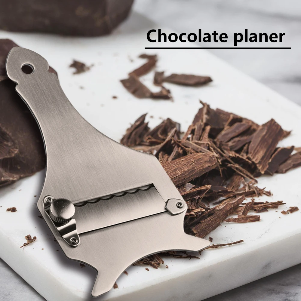 Stainless Steel Cheese Slicer Chocolate Planer Practical Truffle Butter Roll Kitchen Baking