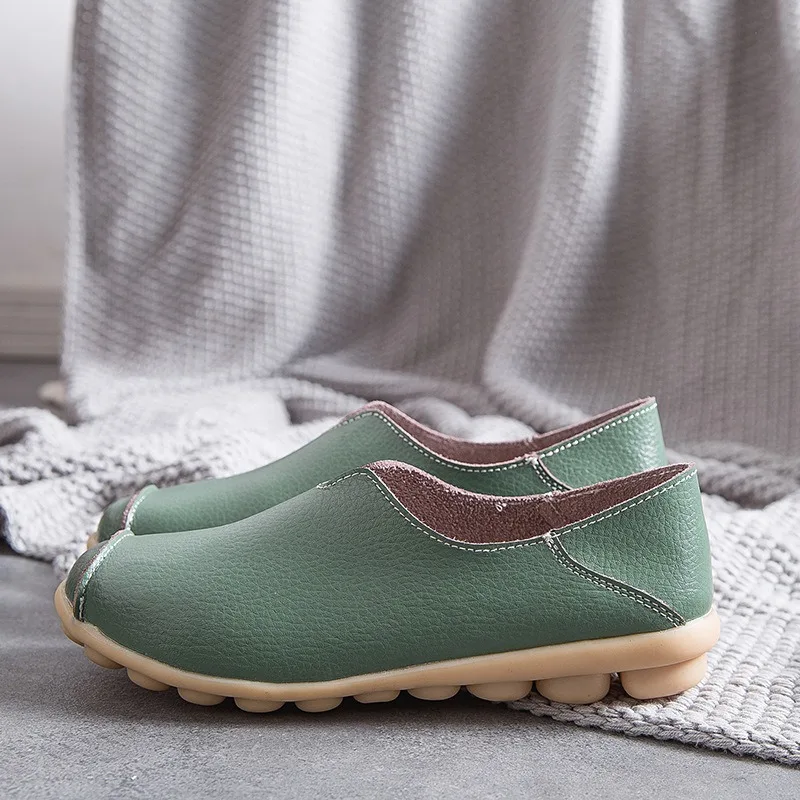 Women's Shoes Slip On Loafers For Flats Round Shoes Bottom Non Slip Sandal Flat Casual Shoes For Women Maternity Shoes