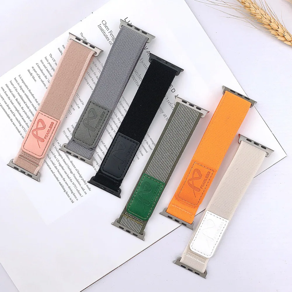 Trail+ Premium Leather Strap with Nylon Accents