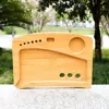 Premium Wooden Bamboo Multi-Functional Rolling Tray Cigarette Tray Support Customized Logo Smoking Accessories Wholesale 2