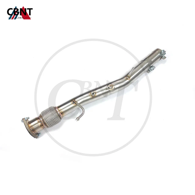 CBNT-304ステンレス鋼の車の排気システム,BMW g80,m3,g82,m4,s58,3.0t,89mm, 3.5