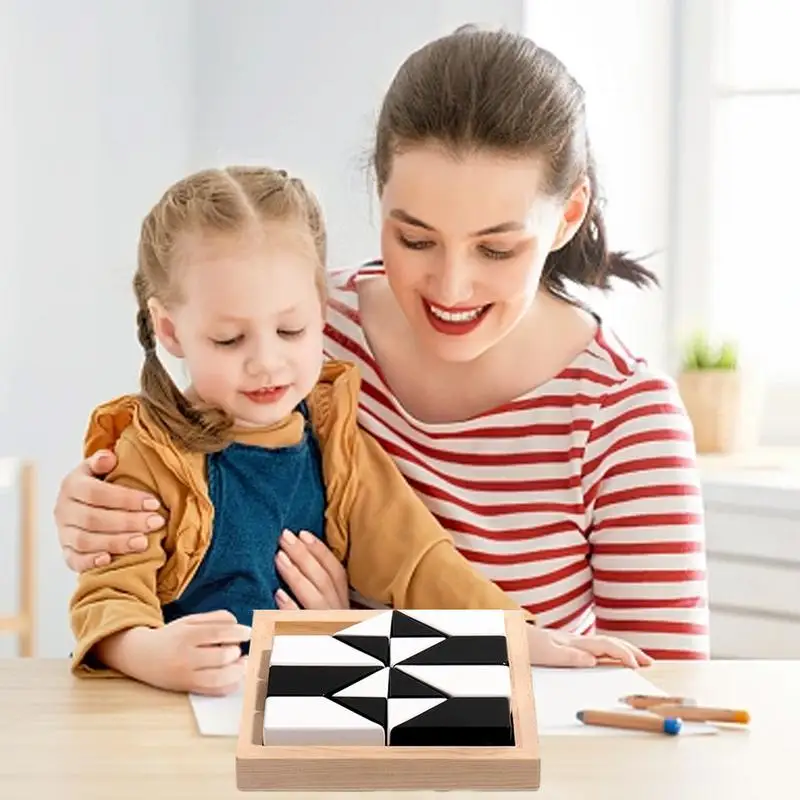 

Wooden Puzzles Jigsaw Brain Teasers Intelligence Blocks Game Montessori Educational Gift For Kids Great Gift For Girls And Boys