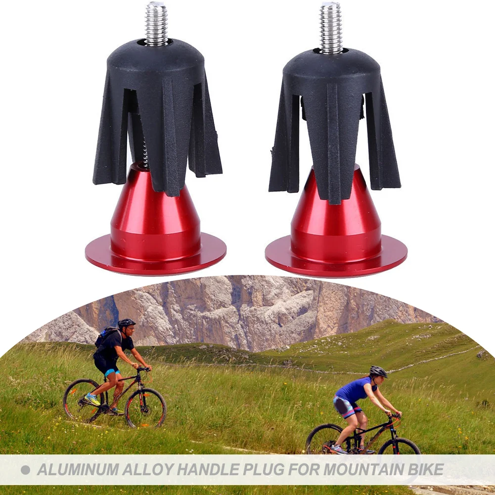 Mountain Bike Expansion Lock Aluminum Alloy Handlebar Bar End Plugs Bicycle Accessories Mountain Bike Accessories