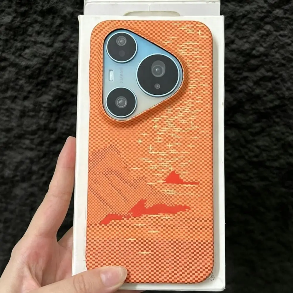 Slim Kevlar Carbon Fiber Texture Phone Case