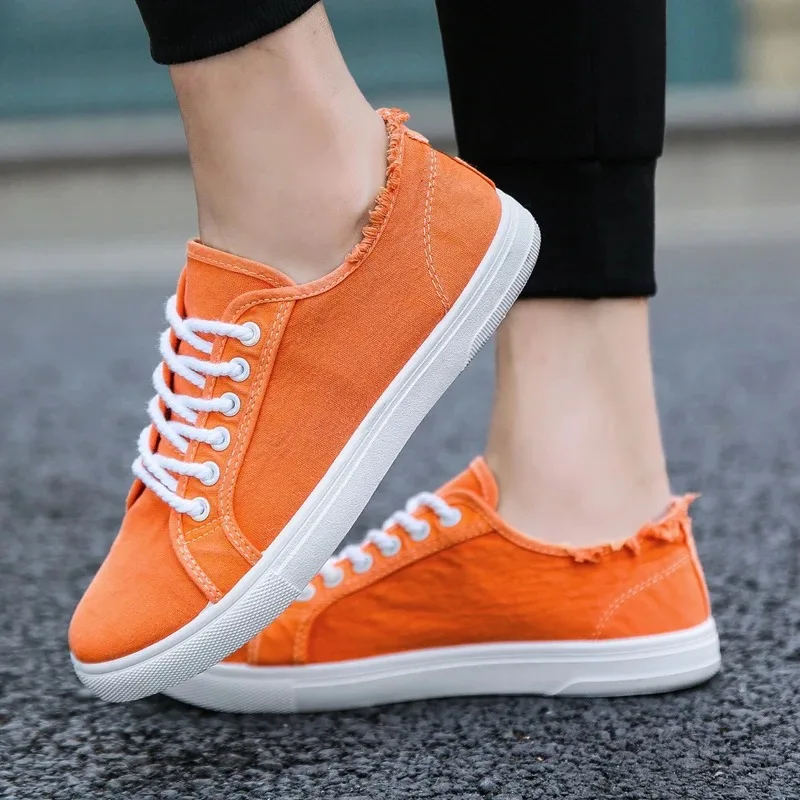 Zapatillas de Lona deshilachadas para Hombre