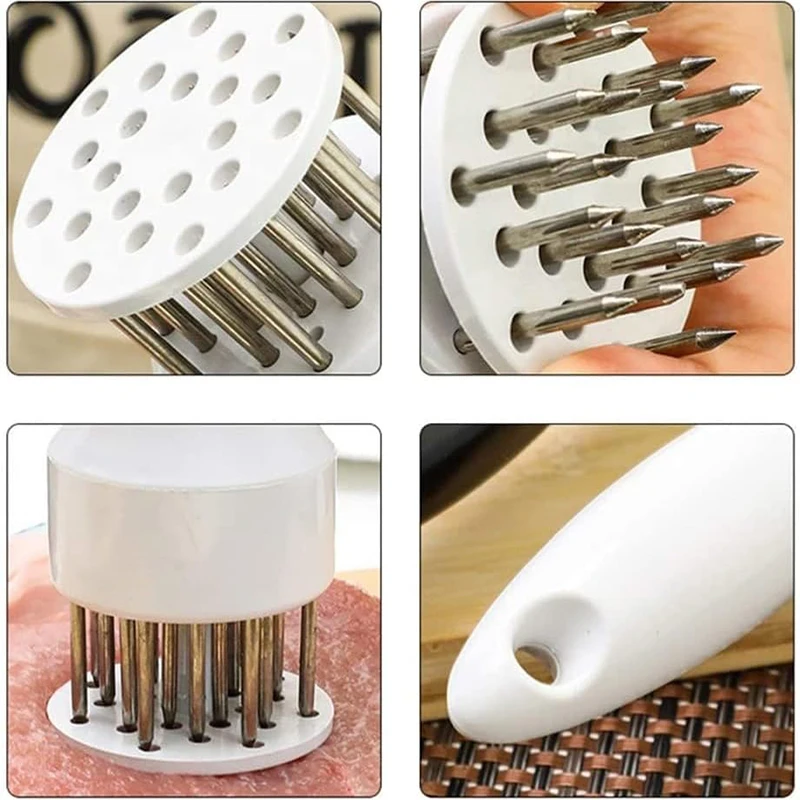 Meat Tenderizer Tool Ultra Sharp Stainless Steel Needle Blades Profession Kitchen Gadgets