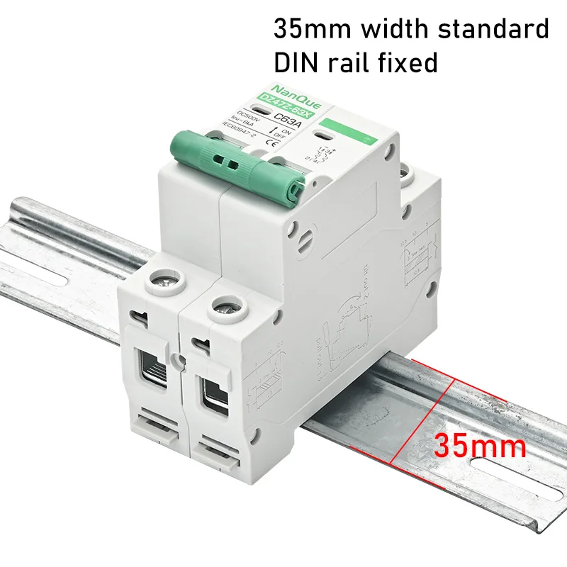 Circuit breaker solar circuit breaker DC circuit breaker MCB 250V 500V 1000V 16A 32A 40A 63A100A 125A 1/2/3/4 poles photovoltaic switch solar panel protector
