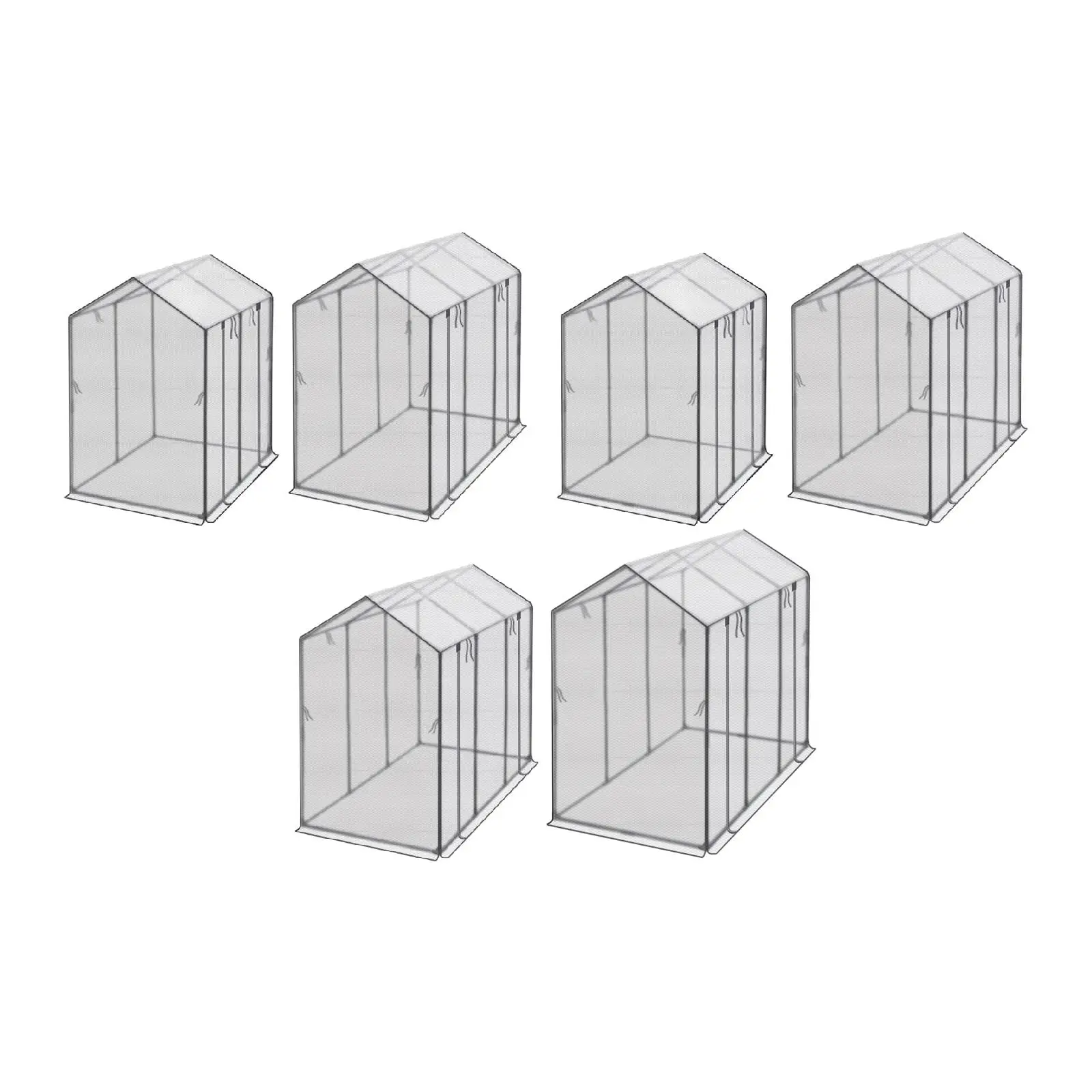 Mini Greenhouse Supplies Nursery Plant Cover Tent for Outside Plants Outdoor