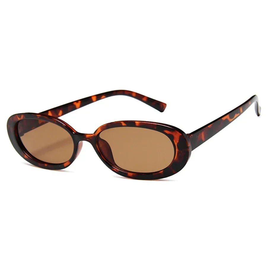 Vintage Oval Women Sunglasses Luxury Brand Designer Small Oval Sun Glasses Retro Black Red Glasses ladies Goggle UV400 Eyewear women sunglasses