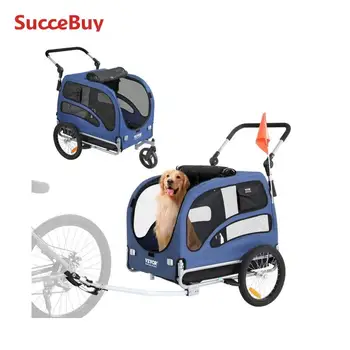 2-in-1 Dog Bike Trailer & Stroller 1