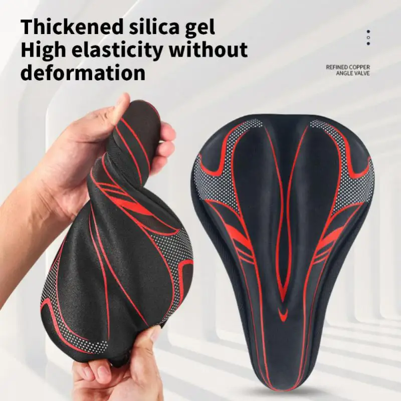 3D GEL Bicycle Saddle Cover Men Women MTB Road Cycle Selle Velo Route Coprisella Bici Asiento Bicicleta Gel Soft Bike Seat Cover bicycle saddle cover bicycle seat cover