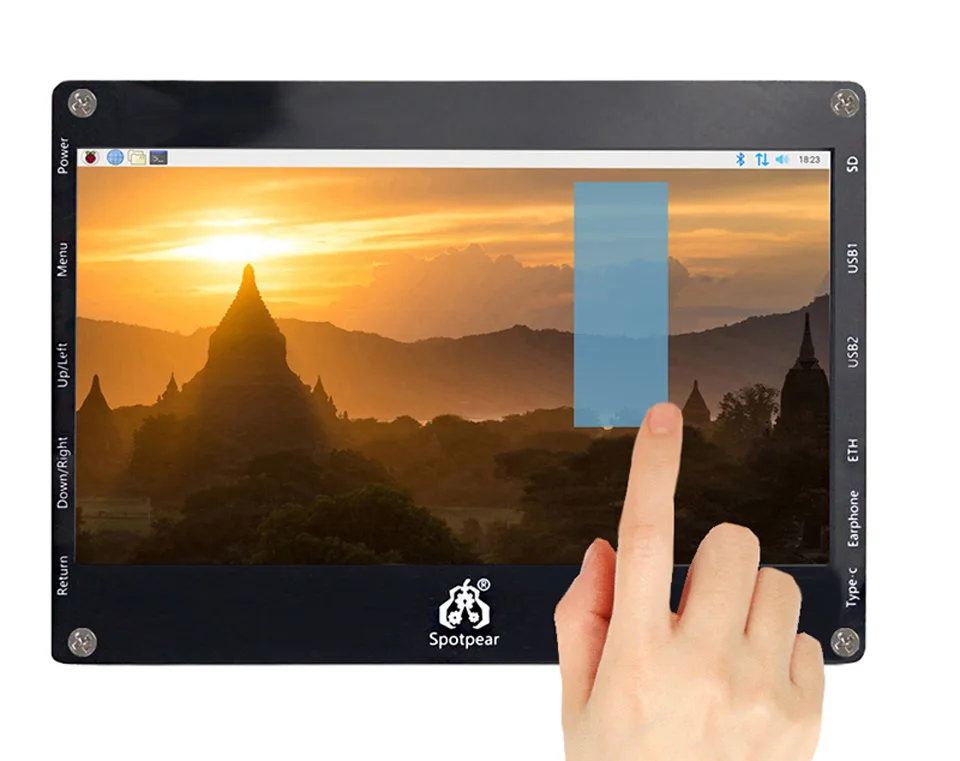 Raspberry Pi Zero 2W Personalizado Touch Screen