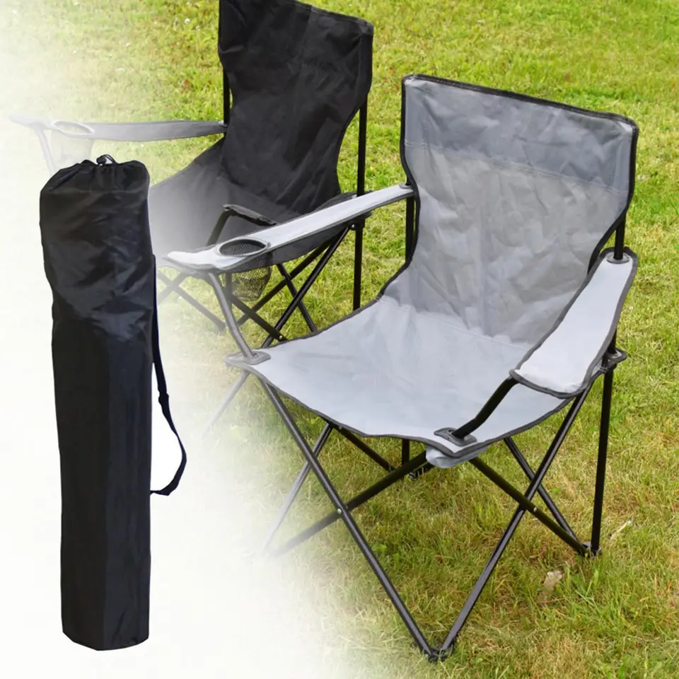 Sedia da campeggio, Sedia da campeggio pieghevole, Sedia pieghevole con borsa per il trasporto, Sedia da pesca, Sedia da campeggio portatile-Blu | Leroy Merlin