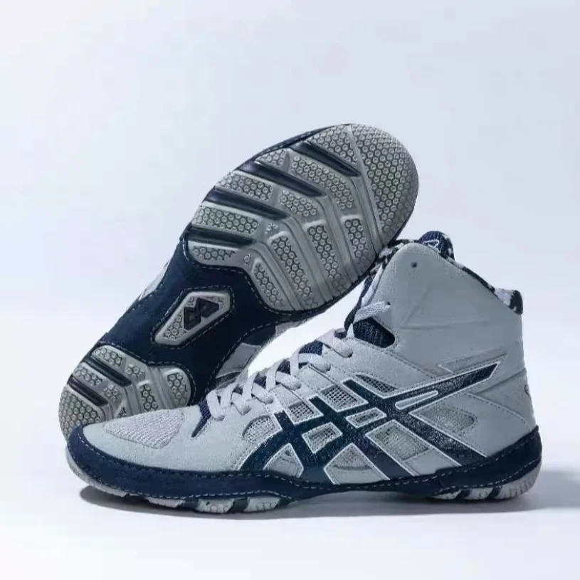 Mesh Breathable Boxing Sneakers Size 39-46# Professional Wrestling Boots Men's Lightweight Fighting Boxing Shoes