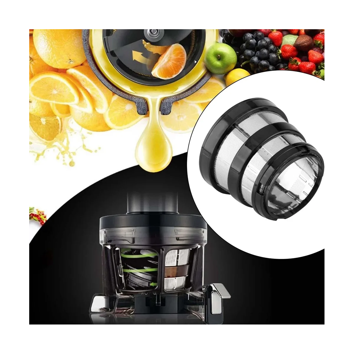 Hurom Slow Juicers Parts, Elica A Vite Per-600Wn -660Wn-M -19Sgm Hurom -1100Wn Sbf11 -1100Wn Hue21Wn