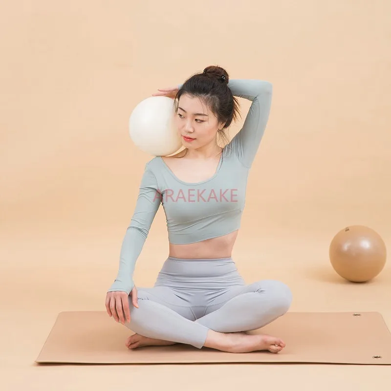 1PCS Pilates ball yoga ball thickened explosion-proof shaping white fitness children's patting ball