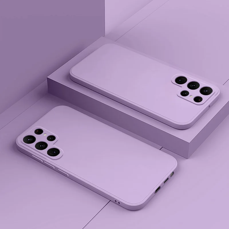Soft Liquid Silicone Phone Case Cover, Durable and Protective Design