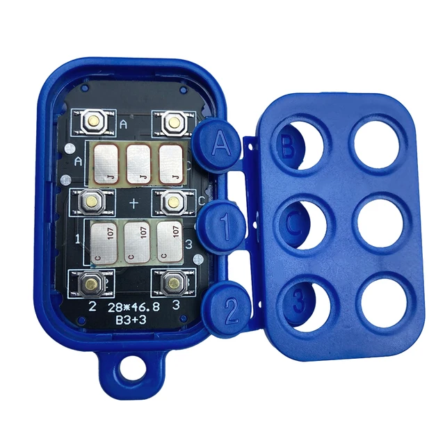 6 in 1 RFID Multiple Keyfob 125khz T5577 EM Writable IC 13.56Mhz M1k S50 UID changeable CUID Complex Keychain Tag Card 5