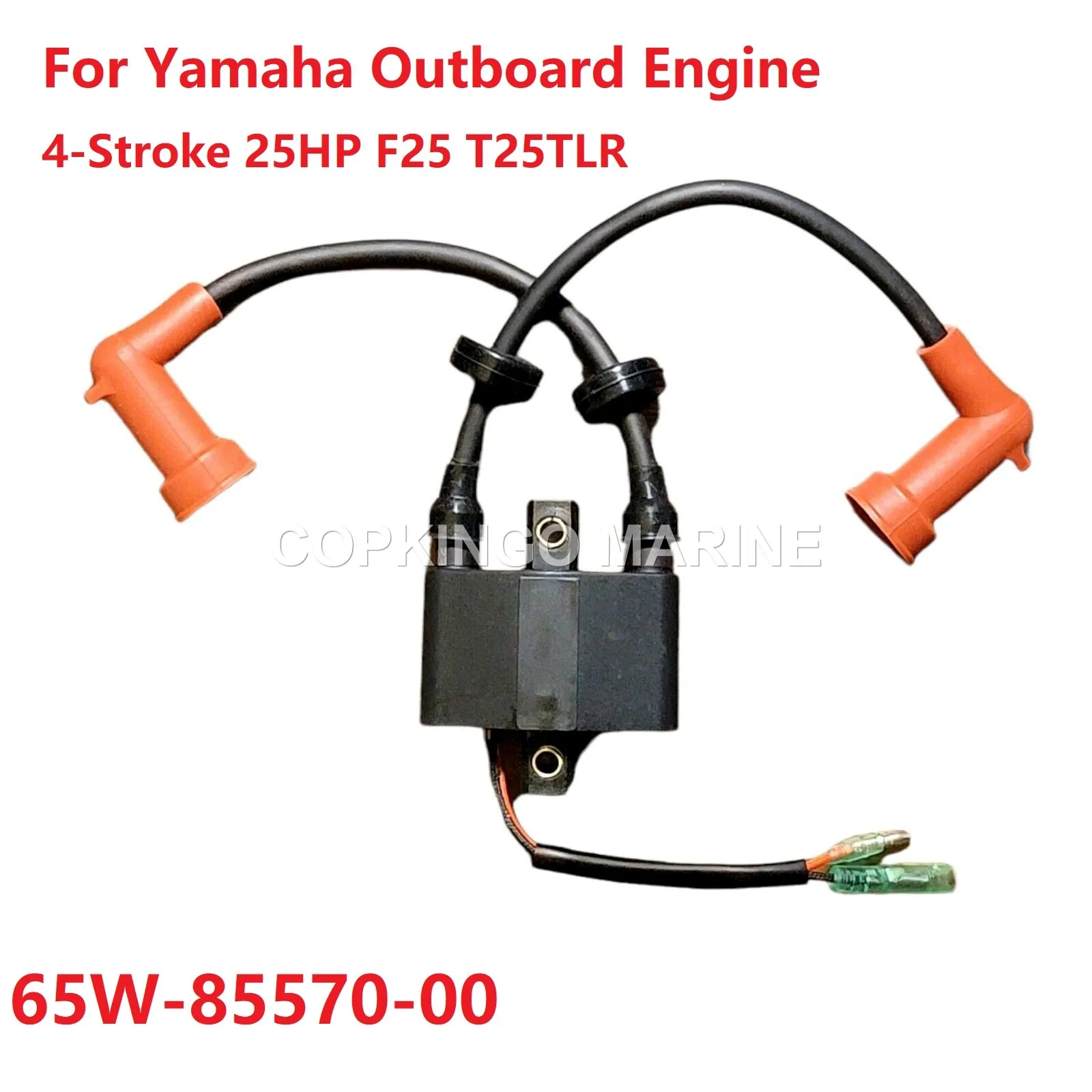 

Boat Ignition Coil 65W-85570-00 For Yamaha Outboard Engine 4 Stroke 25HP F25 T25
