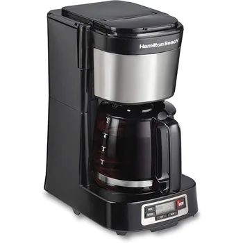 5-Cup Programmable Drip Coffee Maker with FrontFill Basket 1