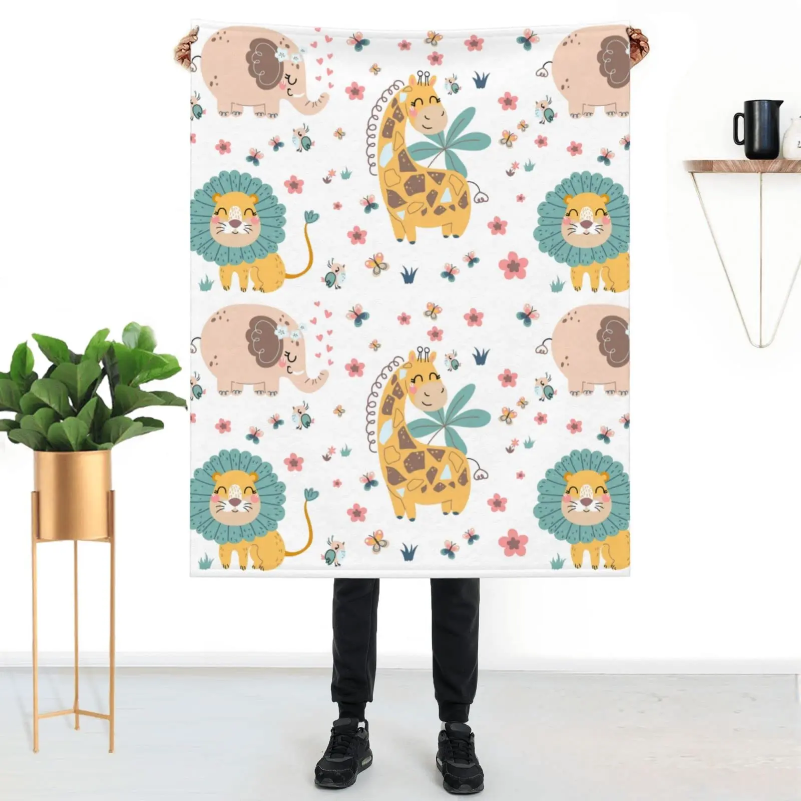 

Throw Blanket Soft Fleece Throw Blanket for Bed Lightweight Blanket