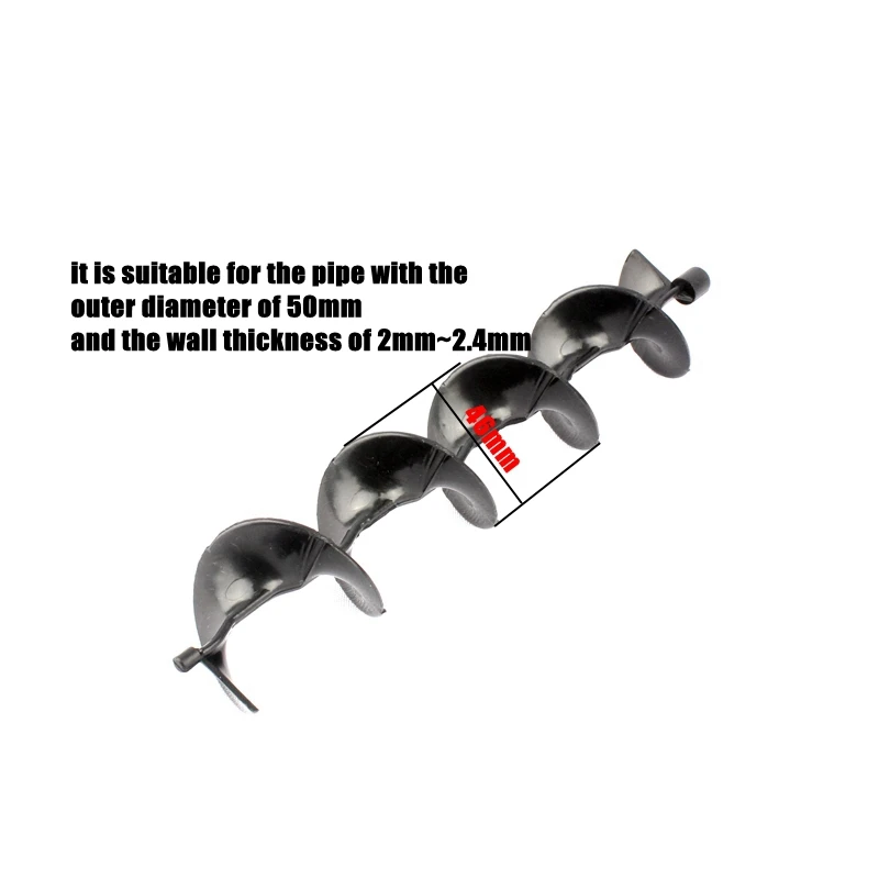 1pcs Plastic Water pipe Silencer Propeller muffler for Outer diameter 50mm Tube Inlet Pipe er loudspeaker mute