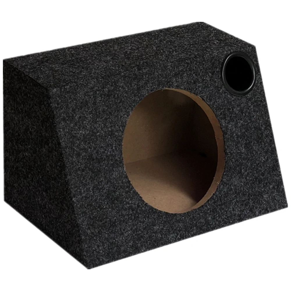 DIY Car Audio Modification, Passive 6.5-inch Speaker Trapezoidal Wooden Empty Box, Home/Car Subwoofer Shell