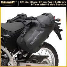 Rhinowalk 오토바이 가방 100% 방수 18L/28L/48L 대용량 2 Pcs 유니버설 맞는 오토바이 파니 가방 안장 사이드 가방