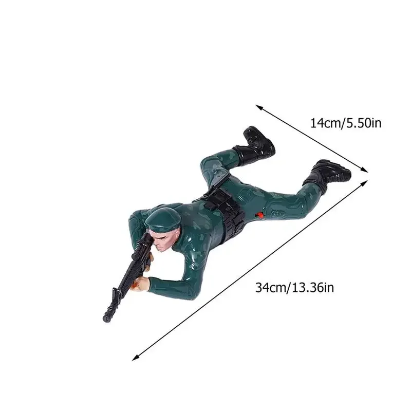 Electric Crawling Soldier Toy Music Lighting Electric Climbing Toy electric crawling toy