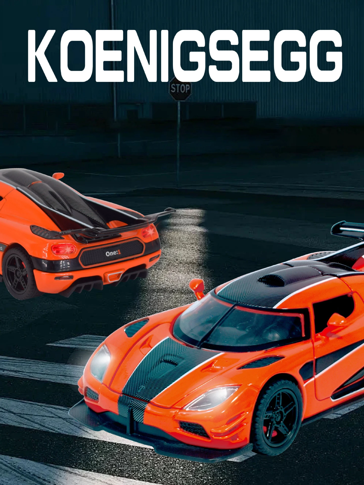 Koenigsegg 1 1:32 Ölçekli 