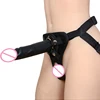 Men's Strap-on Realistic Dildo Pants for Men Double Dildos with Rings Man Strapon Harness Belt Adult Games Sex Toys 1
