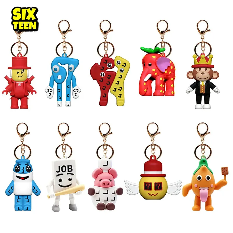 Brainrot Key Racks 2026 New STEAL A BRAINROT Game Theme Keychain Cute No. 67 Keychain ...