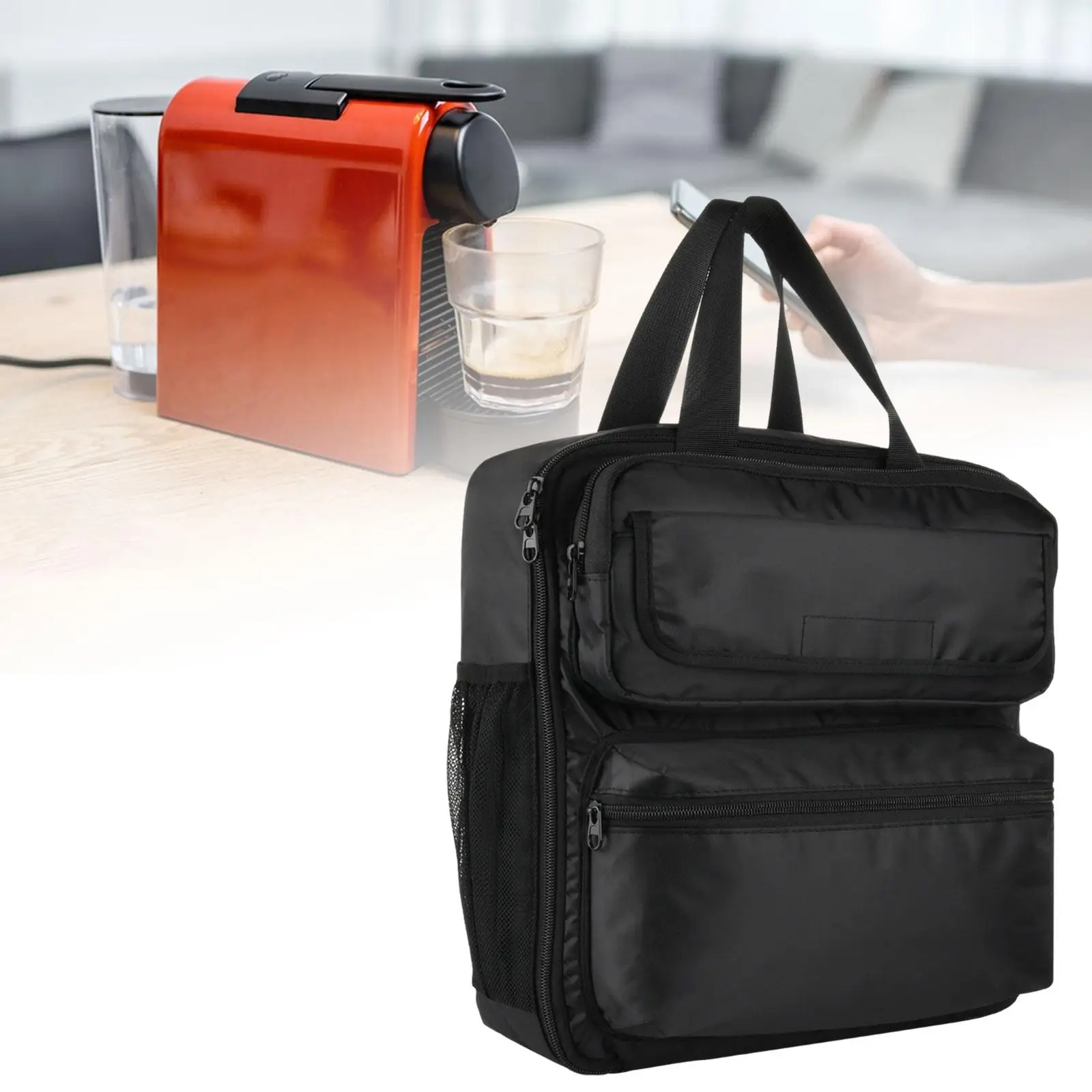 Coffee Maker Travel Bag for K Mini or Plus Portable Also Store Coffee Accs or