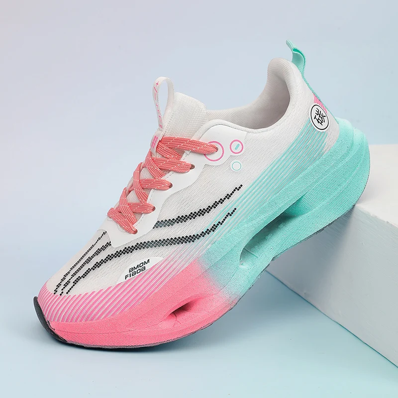 Men's Running Shoes, Cushioned Sole Athletic Casual Shoes, Breathable Fabric Toe, Suitable for Gym, Marathon Training - Lightweight Performance Shoes, Dynamic Design, Durable Construction, Lace-Up Sneakers, Exclusive for Fitness Enthusiasts