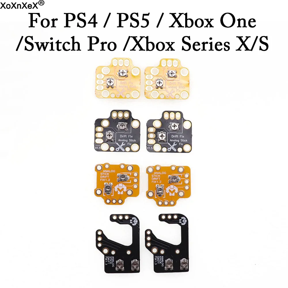 1 Paio = 2 Pezzi Analog Stick Drift Fix Pcb Flex Per Ps4 Ps5 Xbox One Series X S Per Switch Pro Gamepad Joystick Drift Repair Module