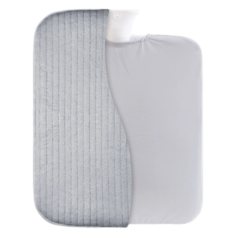 

9L for Extra Large Rubber Hot Water Bottle with Plush Cover for Pain Relief Neck Shoulders Explosion-Proof Feet Hand Dropship