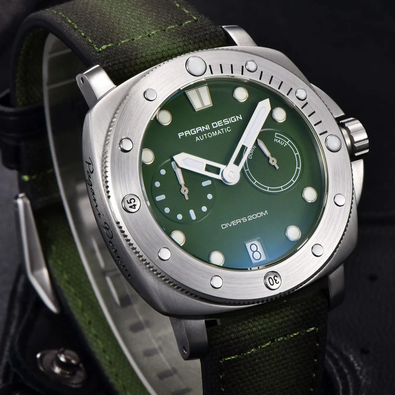 

PAGANI DESIGN Men Luxury Business 2023 NEW Automatic Mechanical Wristwatch Sapphire Stainless Steel 200M Waterproof Forest Clock