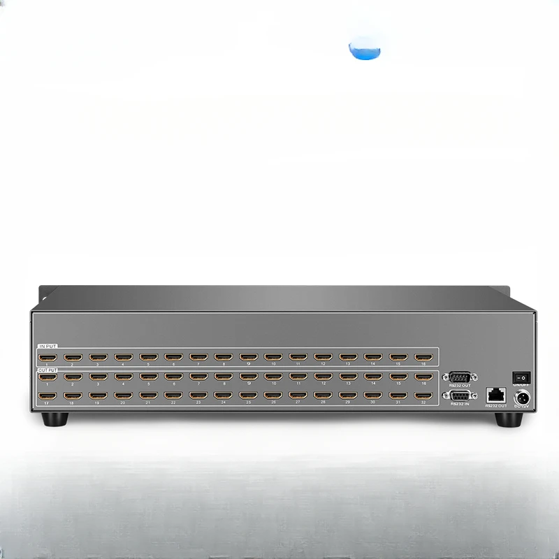 

4K high-definition HDMI matrix 16 in 32 out engineering grade server host audio and video digital splicing screen switch