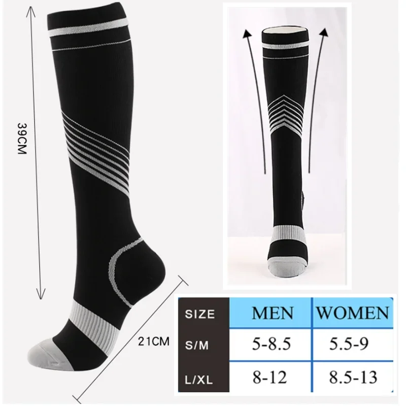 Long Tube Football Socks Over Knee Stockings Basketball Running Sport Compression Socks Outdoor Riding Men Women Sports
